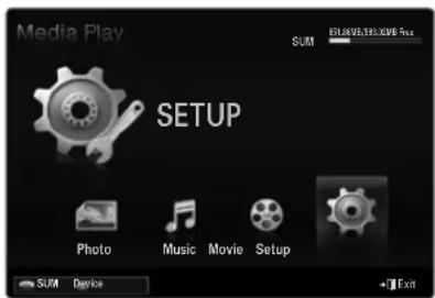 SAMSUNG UE40B7090WP - Using the Setup Menu - 1