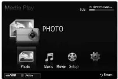 SAMSUNG UE40B7090WP - Removing a USB Memory Device Safely - 1