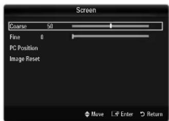 SAMSUNG UE40B7090WP - PC Position - 1