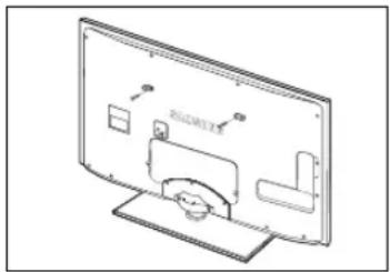 SAMSUNG UE40B7090WP - ■ To avoid the TV from falling: - 2