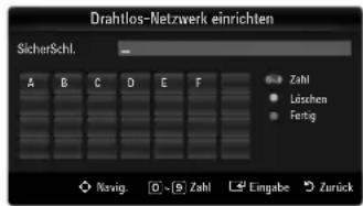 SAMSUNG UE40B7090WP - • Wählen Sie ein Netzwerk - 1