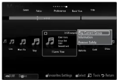 SAMSUNG UE40B7090WP - □ Remove Safely - 2