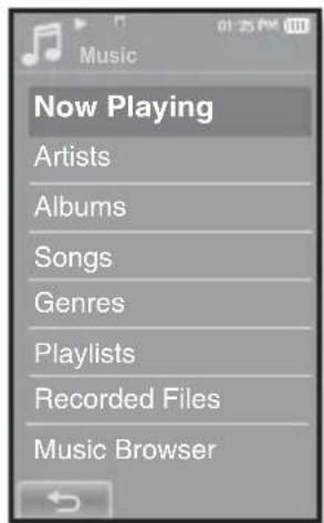 SAMSUNG YP-P2JQB - LISTENING BY CATEGORY - 2
