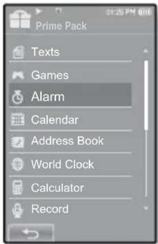 SAMSUNG YP-P2JQB - SETTING THE ALARM - 2