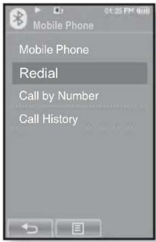SAMSUNG YP-P2JQB - To make a call using the player - 1