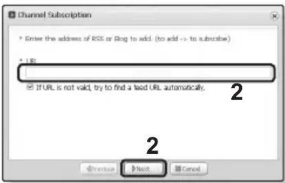 SAMSUNG YP-P2JQB - REGISTERING A CHANNEL - 2