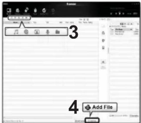 SAMSUNG YP-P2JQB - TRANSFERRING FILES TO THE PLAYER WITH EMODIO (Continued) - 1