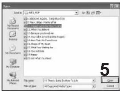 SAMSUNG YP-P2JQB - TRANSFERRING FILES TO THE PLAYER WITH EMODIO (Continued) - 2