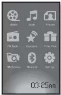 SAMSUNG YP-P2JQB - Using the Matrix Menu - 1