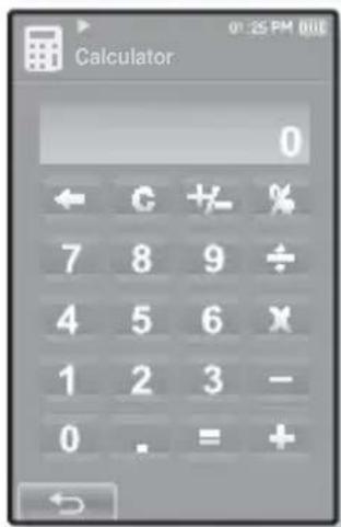 SAMSUNG YP-P2JQB - USING THE CALCULATOR - 3
