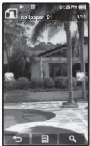 SAMSUNG YP-P2JQB - To view the enlarged photo - 1