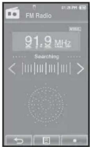 SAMSUNG YP-P2JQB - TO SEARCH FOR FM STATIONS - 1