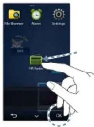 SAMSUNG YP-M1JEB - To change the main menu screen layout - 3