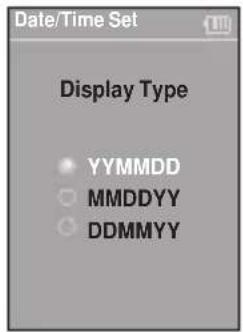 SAMSUNG YP-K5JQB - Date/Time Set - 1