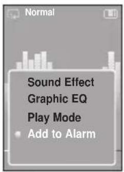 SAMSUNG YP-K5JQB - To add to alarm sound - 1