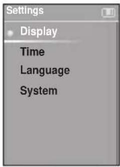 SAMSUNG YP-K5JQB - Setting Display - 1