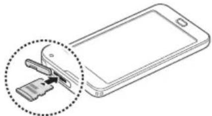 SAMSUNG YP-GB70CW - Speicherkarte einsetzen (optional) - 3