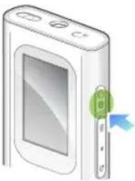 SAMSUNG YP-U7AP - Player ein- und ausschalten - 1