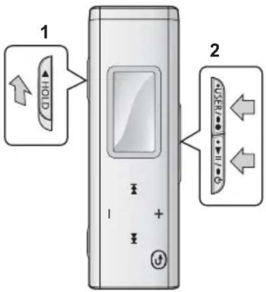 SAMSUNG YP-U3JZG - SYSTEM ZURÜCKSETZEN - 1