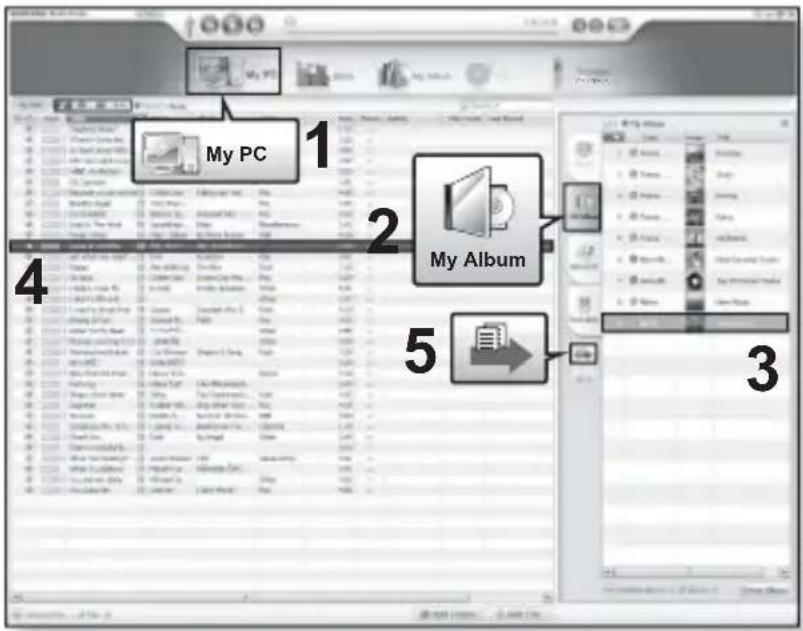 My PC 1 2 My Album 3 4 5