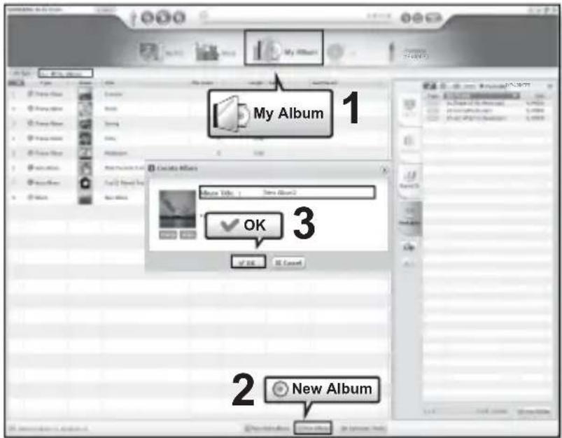 My Album 1 OK 3 2 New Album