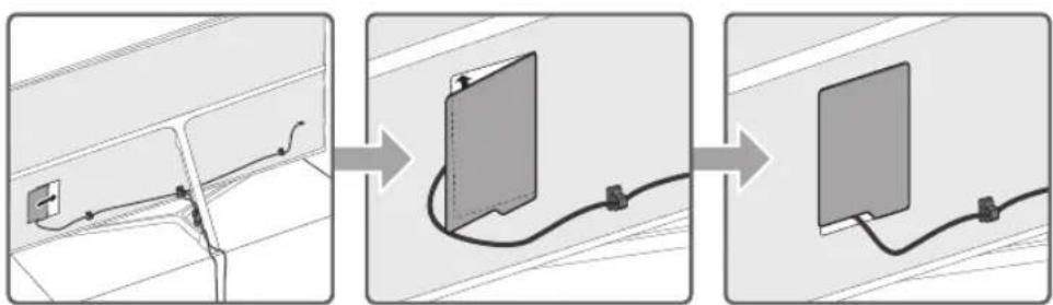 SAMSUNG UE65KS8000L - Προστασία των θυρών με το κάλυμμα θυρών - 1