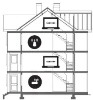 Diagram illustrating a hand cleaning a surface with two circular icons showing different methods: no spray and wet.