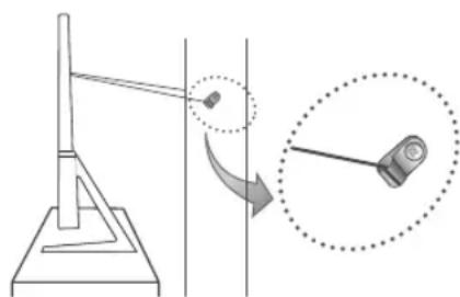 SAMSUNG UE65KS8000L - Preventing the TV from falling - 2