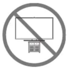 SAMSUNG UE65KS8000L - Προφυλάξεις για την ασφάλεια: Στερέωση της τηλεόρασης στον τοίχο - 1