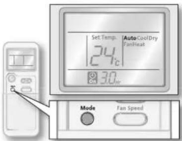 SAMSUNG AQV09ASAN - On timer - 3