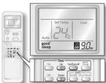 SAMSUNG AQV09ASAN - good'sleep mode - 4