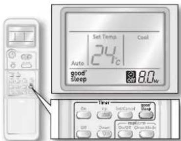 SAMSUNG AQV09ASAX - good'sleep mode - 3