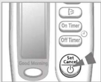 SAMSUNG AQ18FAN - Selecting the Automatic Operating Mode - 1