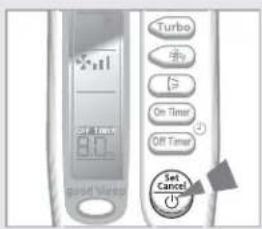 SAMSUNG AQ07XLN - To Cancel the good'sleep - 1