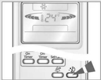 SAMSUNG SC12APGDX - Setting the Sleep Timer - 2