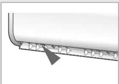 SAMSUNG AS18HPCN - Adjusting the Airflow Direction Horizontally - 1