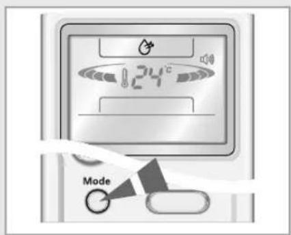 SAMSUNG AS18HPCN - Selecting the Dry Mode - 2