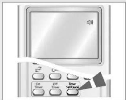 SAMSUNG AS18HPCN - Setting the On Timer - 4