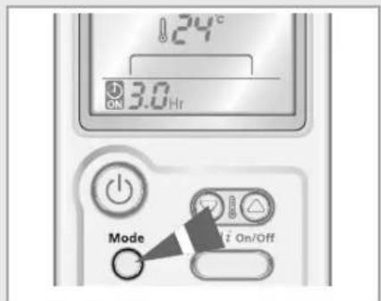 SAMSUNG AS18HPCN - Setting the On Timer - 3