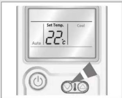 SAMSUNG AQV24VBAN - Selecting Cool Mode - 3