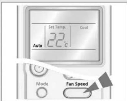 SAMSUNG AQV24VBAN - Selecting Cool Mode - 4