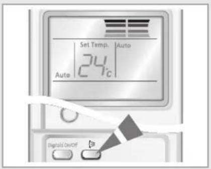 SAMSUNG AQV24VBAN - Adjusting the Airflow Direction - 1