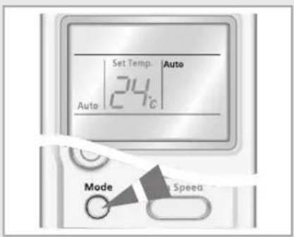 SAMSUNG AQV24VBAN - Selecting Auto Mode - 2
