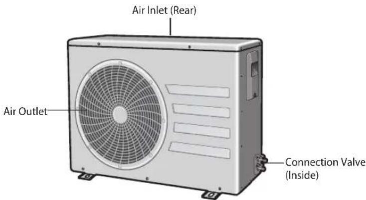 SAMSUNG AQV24VBAN - Outdoor Unit - 1