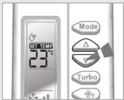 SAMSUNG AQV24NSBX - Selecting Dry Mode - 3