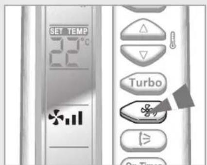 SAMSUNG AQV24NSBX - Selecting Cool Mode - 4