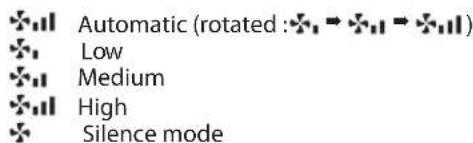 SAMSUNG AQV24NSBX - Selecting Cool Mode - 5