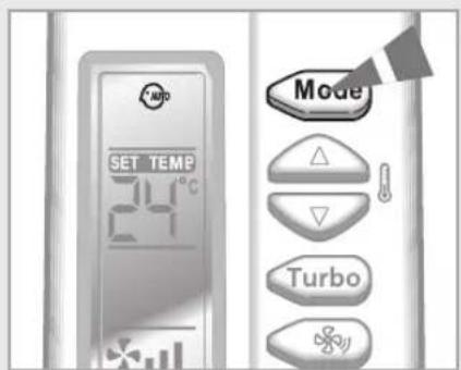 SAMSUNG AQV24NSBN - Selecting Auto Mode - 3