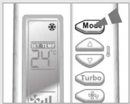 SAMSUNG AQV24NSBN - Selecting gMode sleep - 2