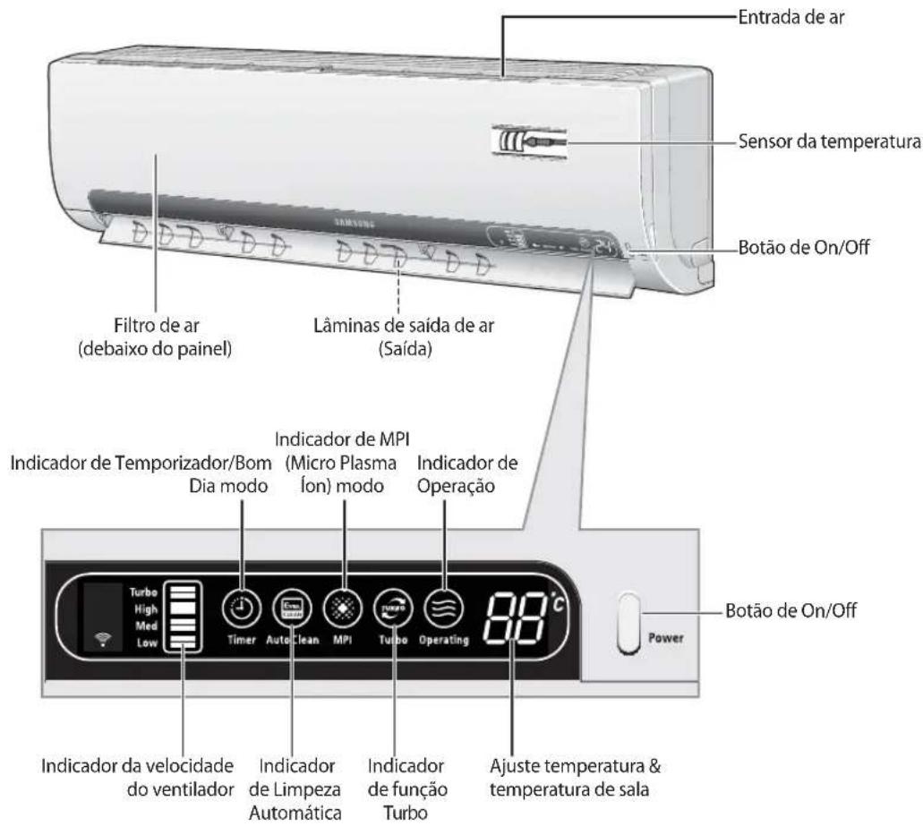 SAMSUNG AQV24MSAN - Ilustração da unidade - 1